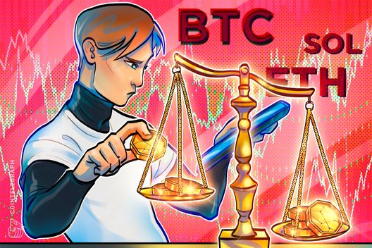 High percentage of bitcoin, eth, sol held at a loss: is it a bear market sign?