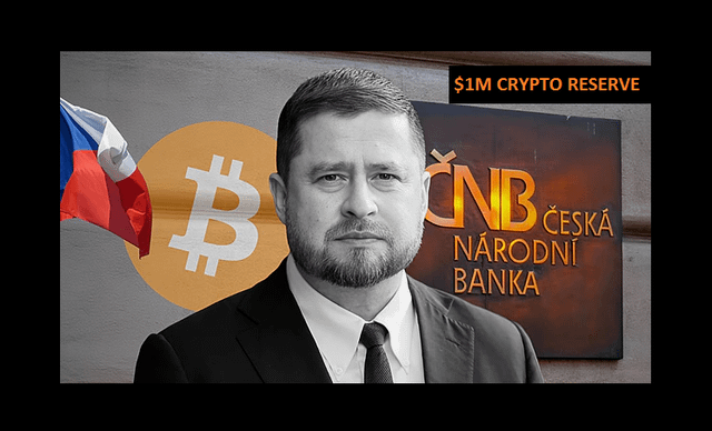 Czech national bank unveils historic $1 million crypto reserve