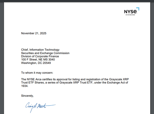 Nyse greenlights grayscale's dogecoin and xrp etfs, set for monday debut