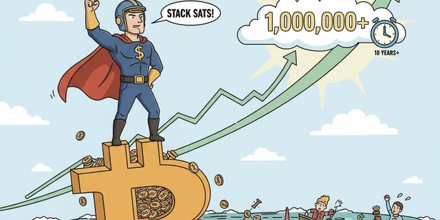 The only bitcoin metric that matters (and it isn't the price). stay focused. stay humble. stack sats. and play the long game by embracing this metric wisely.