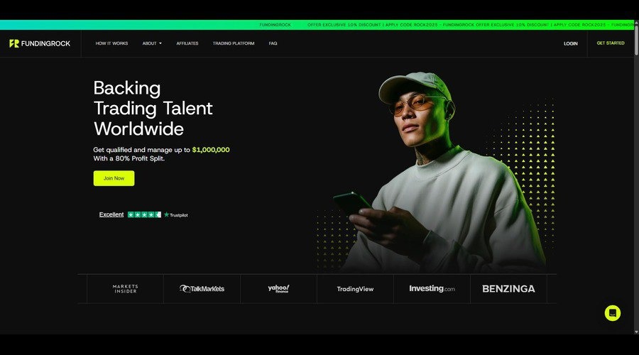 Fundingrock academy: observe, engage, and connect with a trader community