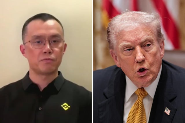 Binance founder says he was ‘a little bit surprised’ by president djt’s pardon in first interview since clemency
