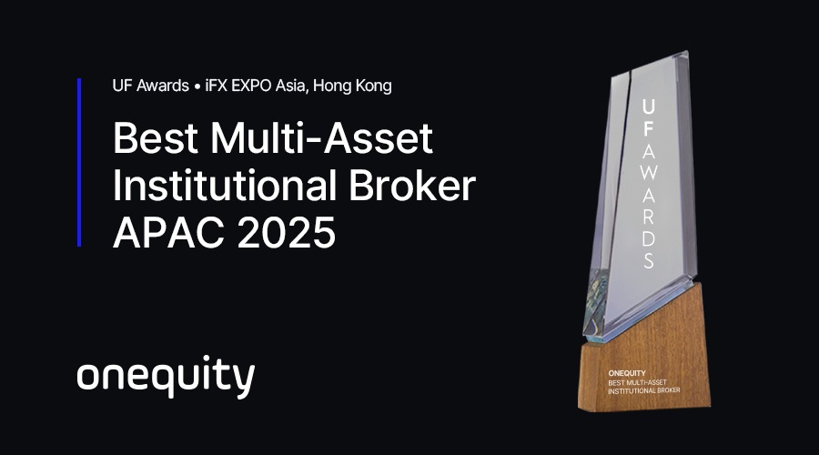 Onequity recognised as “best multi asset institutional broker apac” at uf awards 2025