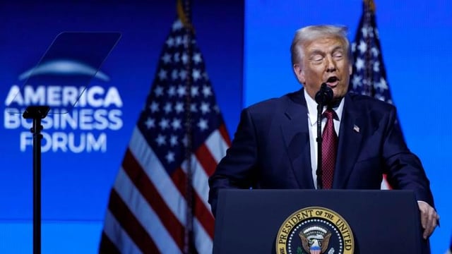 President djt: we're making us crypto capital of the world