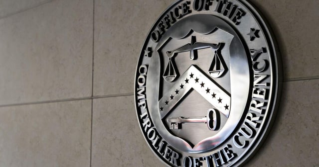 Occ allows banks to hold crypto to cover blockchain fees