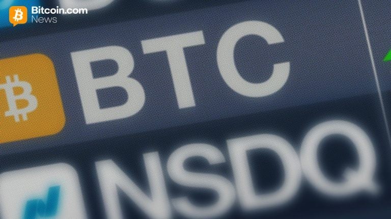 Bitcoin tracks nasdaq losses, not its rallies