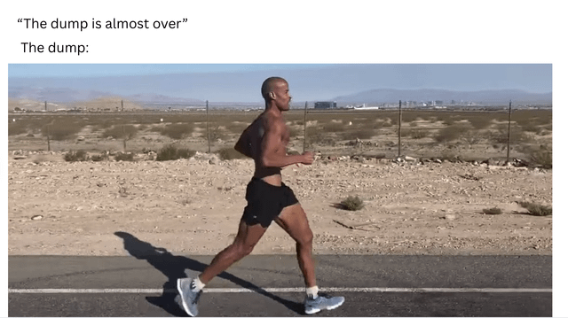 The dip keeps dipping