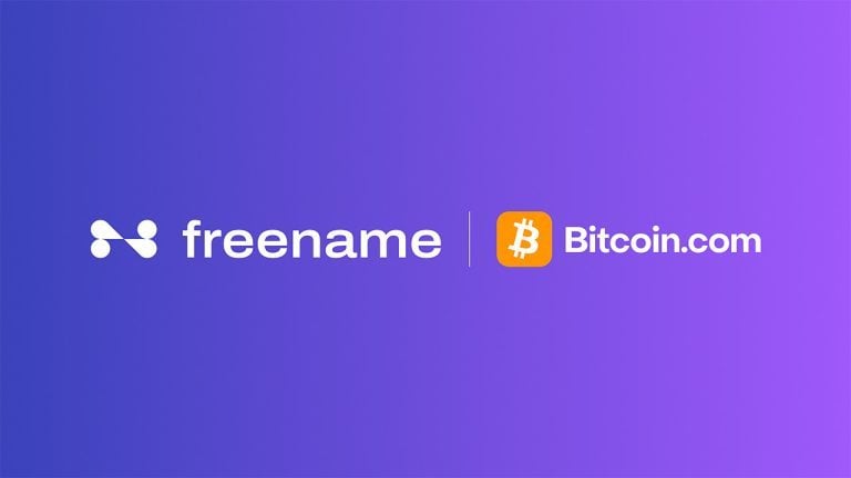 Own your name. use it everywhere: freename domains come to bitcoin.com wallet