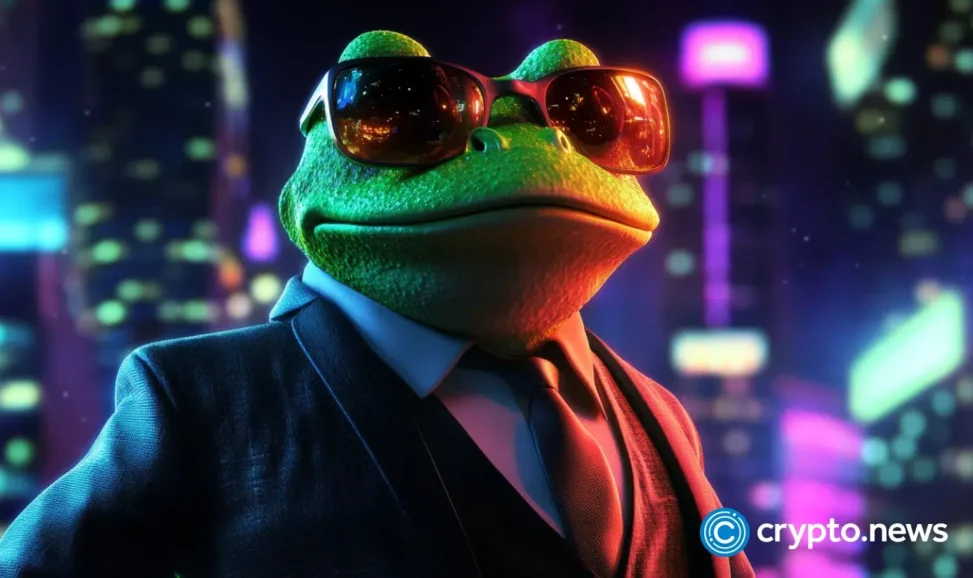 Pepe coin price slowly forms a bullish pattern as exchange inflows surge