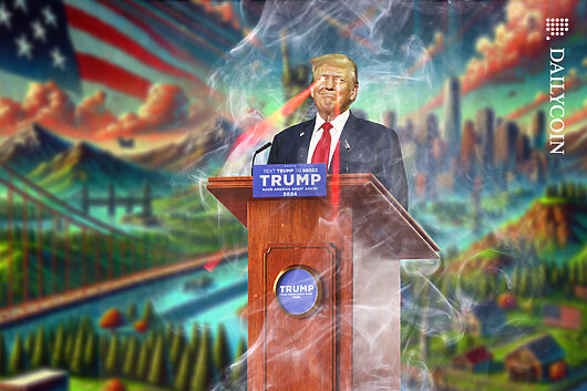 Donald trump’s crypto fortune torched below $1m amid chaos
