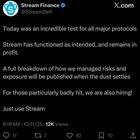 A story in 2 tweets
