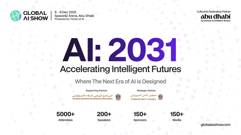 Vap group in association with abu dhabi convention and exhibition bureau is set to host all ai futurists at the global ai show at abu dhabi, on 8 9th december 2025