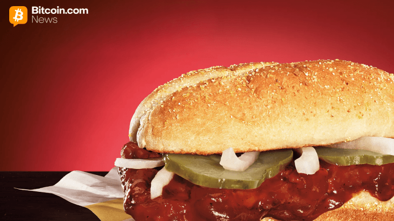 Mcrib comeback sparks a nudge in markets as bitcoin traders reignite crypto’s sauciest myth