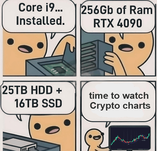 Time to watch crypto charts