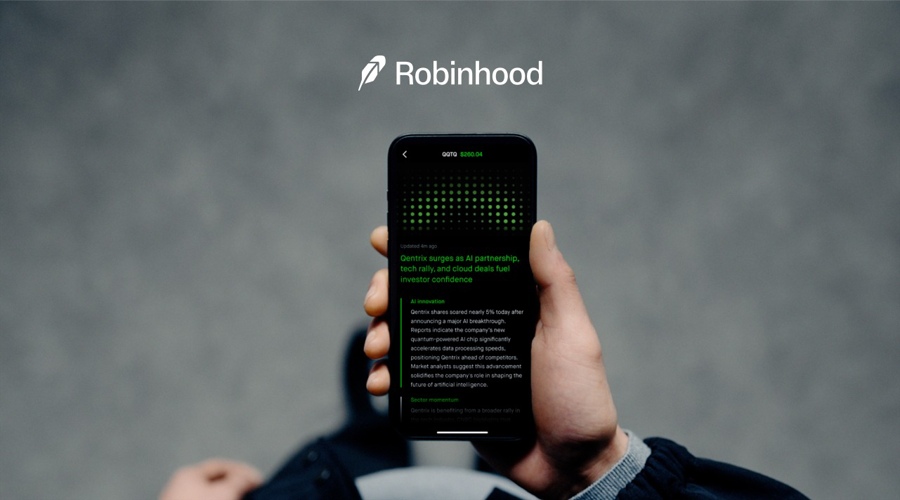 Robinhood shares surge 11% as fintech seeks independence from kalshi in prediction markets