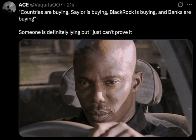 If everyone is buying then who is selling