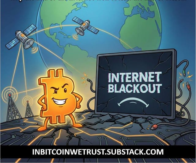 The myth of the black screen: why the end of the internet won't mean the end of bitcoin. when the lights go out, the ledger remains: the truth about offline bitcoin.