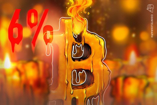 Btc price dips under $84k as bitcoin faces ‘pivotal’ week for 2025 candle