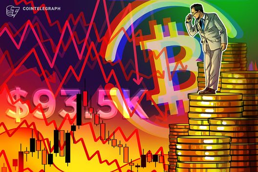 Bitcoin rejects at key $93.5k as fed rate cut bets meet 'strong' bear case