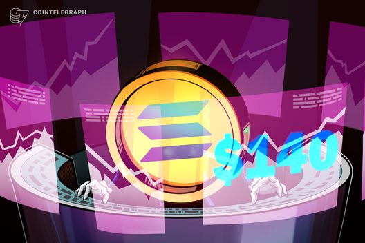 Sol price capped at $140 as altcoin etf rivals reshape crypto demand