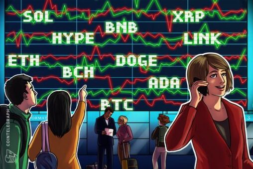 Price predictions 12/10: btc, eth, xrp, bnb, sol, doge, ada, bch, link, hype