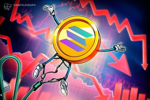 Solana tvl hits $8.6b six month lows: is $80 sol price next?
