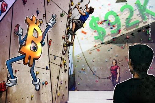 Bitcoin wobbles at $92k as trader eyes end to ‘manipulative’ btc price dip