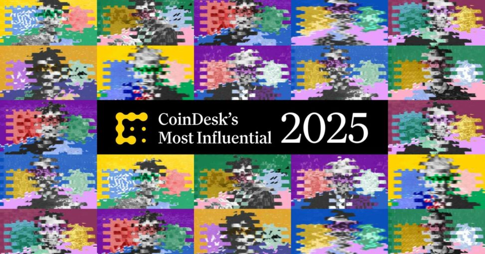 Coindesk's most influential 2025