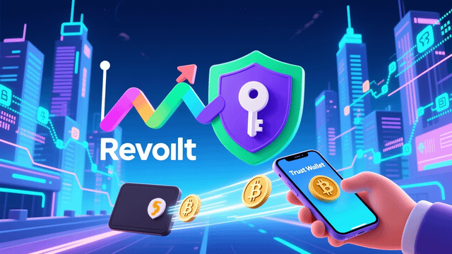 Revolut and trust wallet forge mega partnership: bringing seamless, self custody crypto access to millions in europe