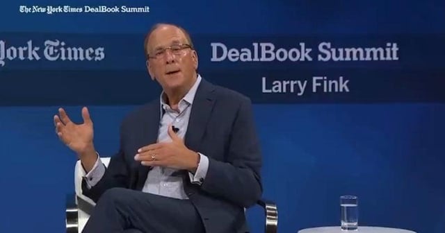 Blackrock ceo larry fink reveals sovereign wealth funds are buying bitcoin for the long term