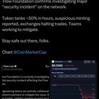Flow blockchain exploited. malicious actor bridged out $4m. flow rolls back the chain after hacker bridged out (hacker keeps funds), new users bridge in (users lose funds) and didn’t communicate with major bridges. flow is receiving a ton of criticism for their actions
