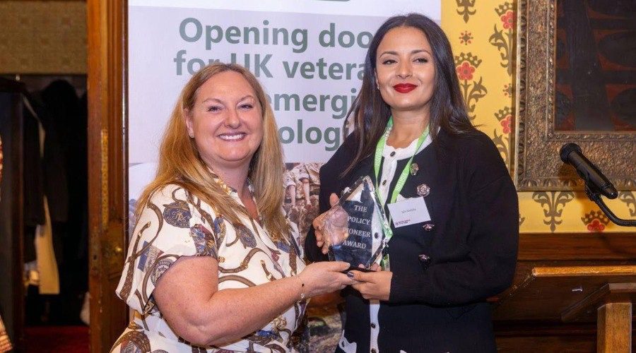Xdc network’s saloi benbaha honored at house of lords for blockchain leadership