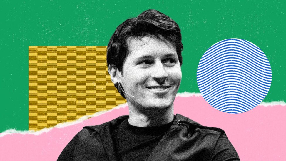 Most influential: pavel durov