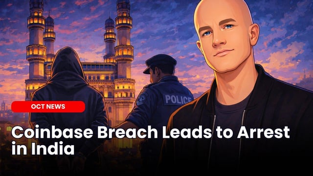 May '25 coinbase breach leads to arrest in india