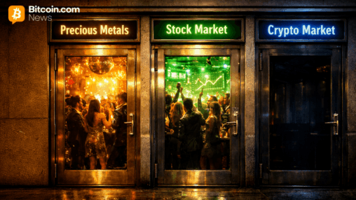 Crypto traders cry foul as bitcoin lags behind a red hot gold, silver and stock market