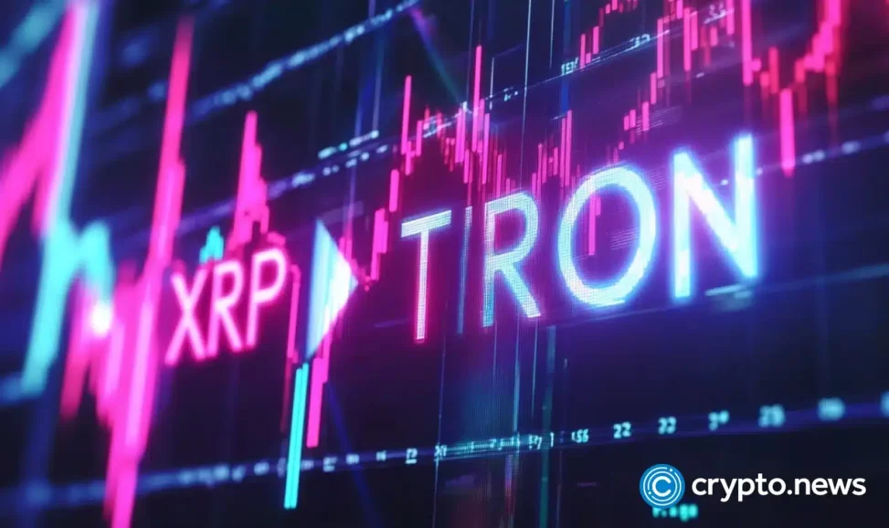 Trx price flashes wedge as top tron network metrics jump