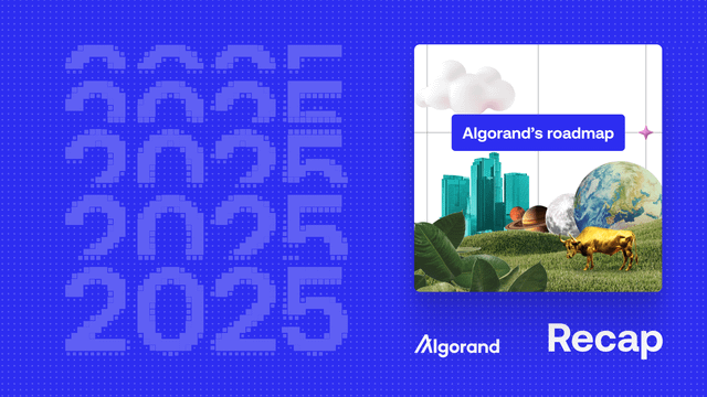 2025 on algorand: roadmap progress