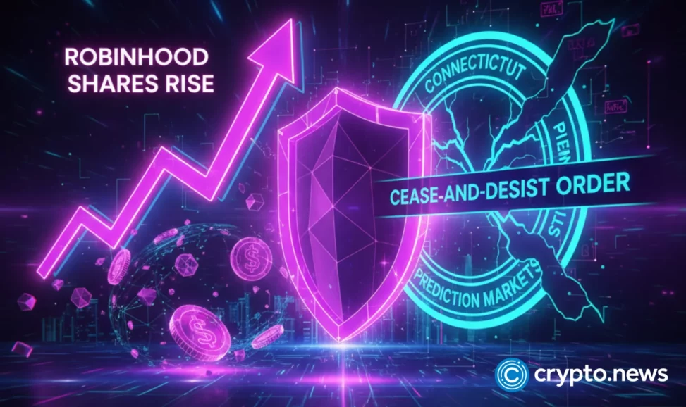 Robinhood shares rise despite connecticut cease and desist order