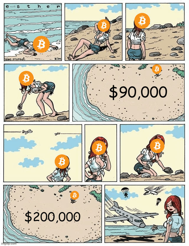 Stranded at $90k, rescued at $200k