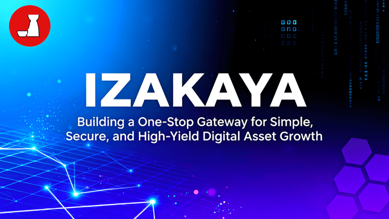 Izakaya: building a one stop gateway for simple, secure, and high yield digital asset growth
