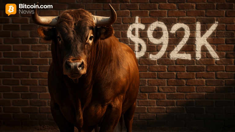 Bitcoin price watch: bulls stumble as $92k barrier holds firm