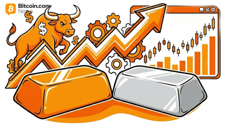 Gold and silver score records as investors brace for uncertainty