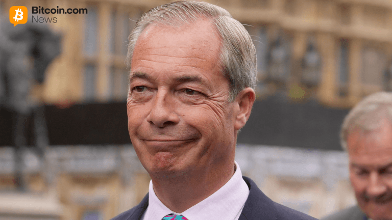 Crypto investor gives nigel farage’s reform uk record shattering $12 million donation