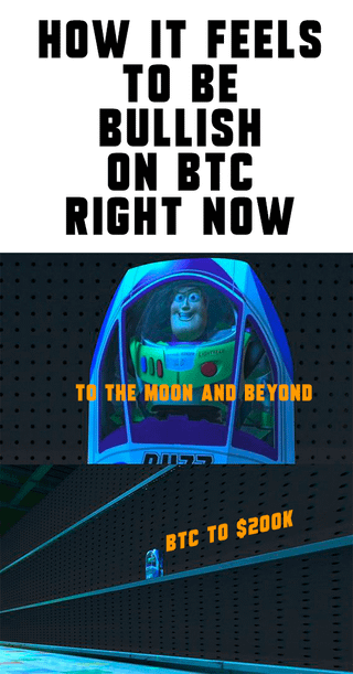 How it feels to be bullish on btc right now