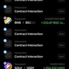 These interactions suddenly showed up on my wallet, what is it?