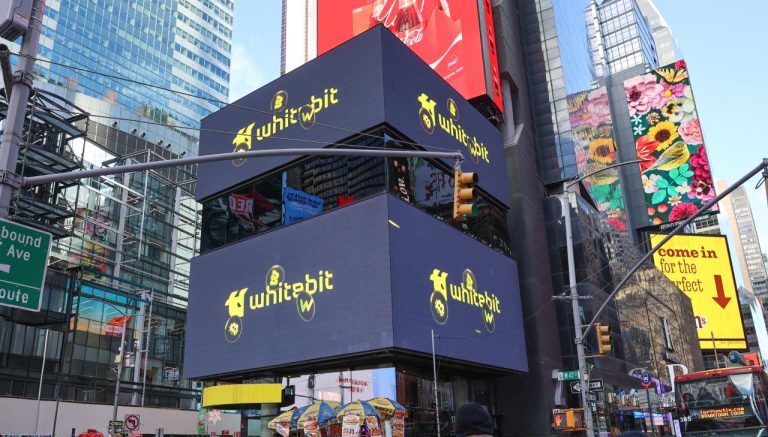 Whitebit expands globally with us launch and times square campaign