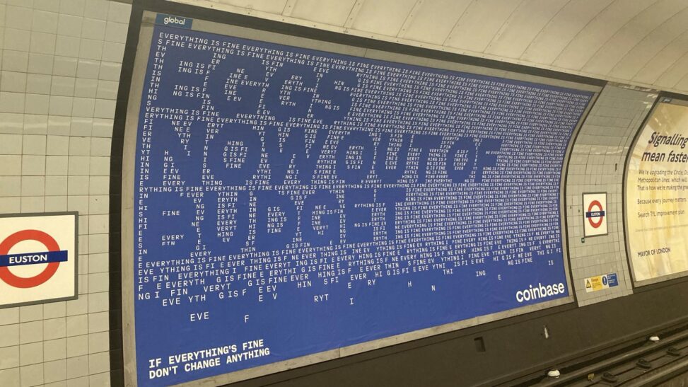 Uk advertising watchdog bans coinbase ads as 'irresponsible'