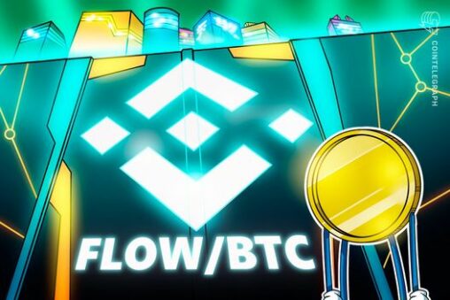 Binance delists flow/btc pair, flags token after exploit