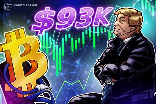 Trump threatens military operation in colombia as bitcoin rises to $93k