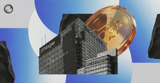 60% of top u.s. banks are either offering or building bitcoin products